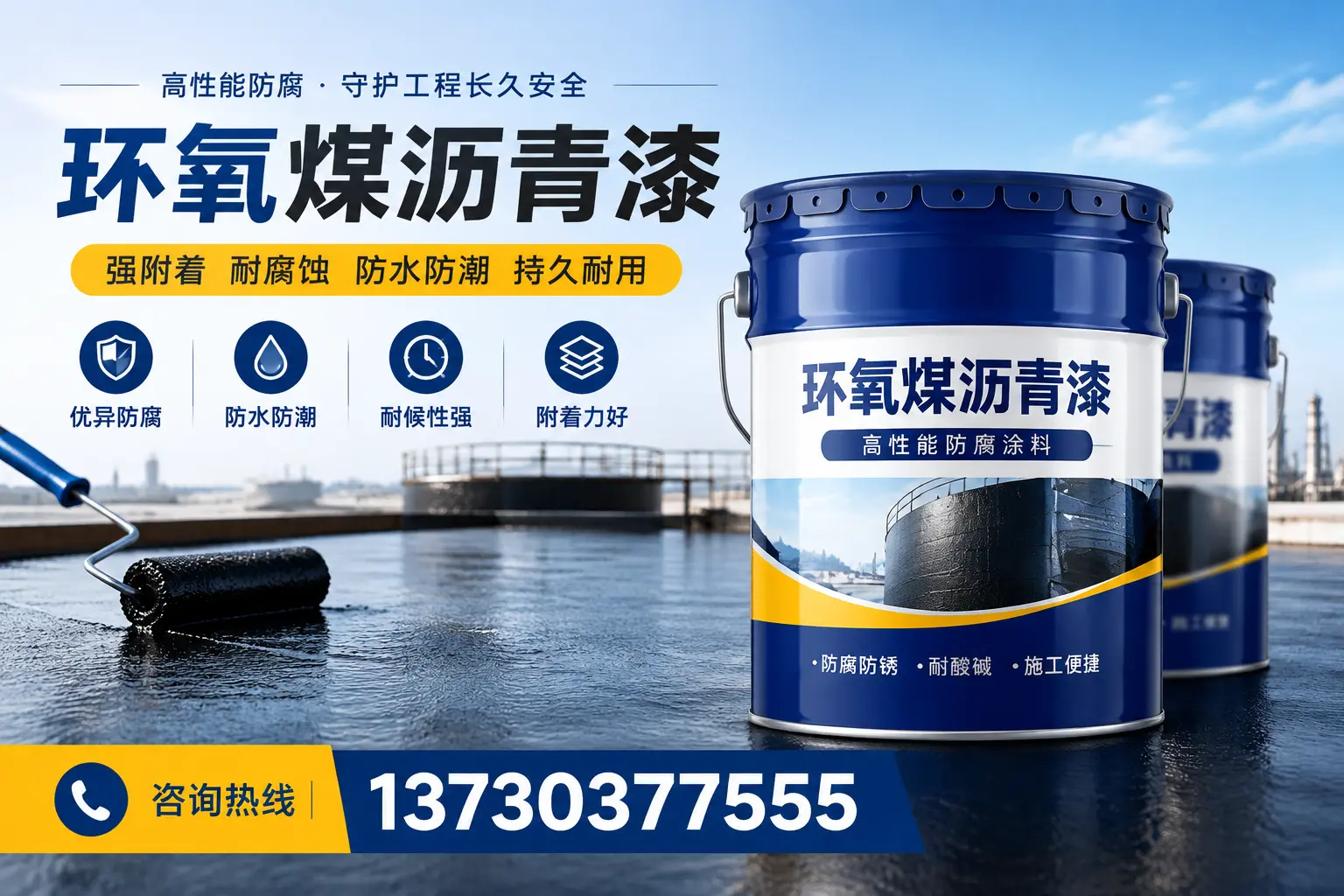 如何判断环氧煤沥青漆的质量?阳原消费者指南