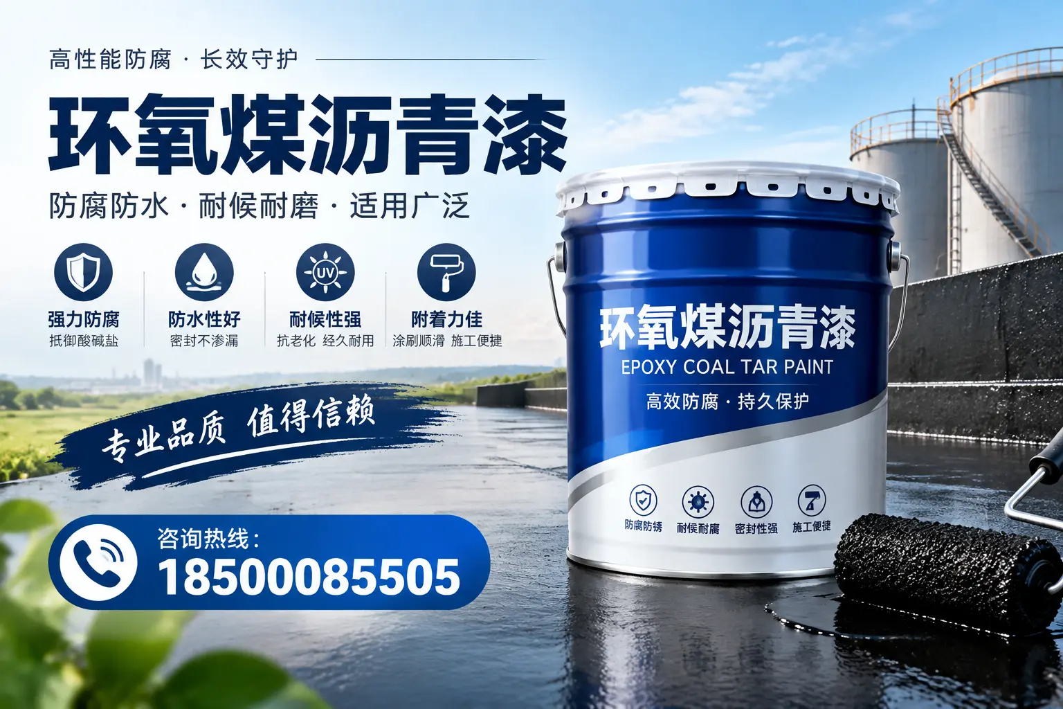 环氧煤沥青漆与油漆的区别，阳原消费者最关心的问题